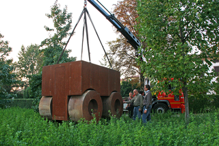 La 74, Installazione presso la tenuta Casarotto di Albegno, Bergamo, Photo © Ugo Nardini